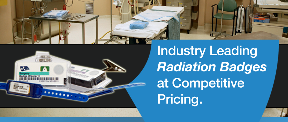 industry leading radiation badges